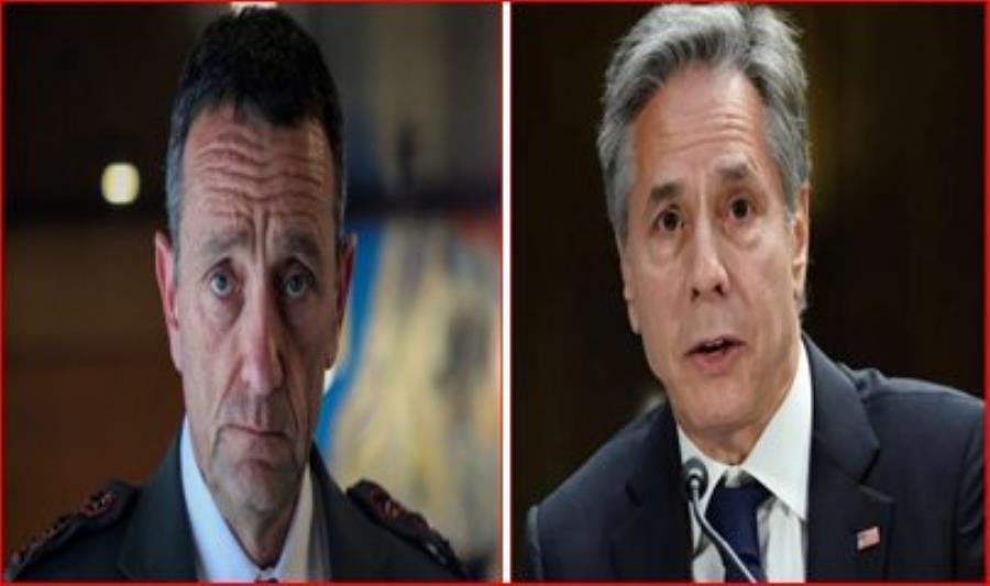 بگو مگوی بلینکن و رئیس ستاد ارتش رژیم صهیونیستی بر سر کشته‌های غزه